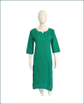 Cotton Kurti - Green