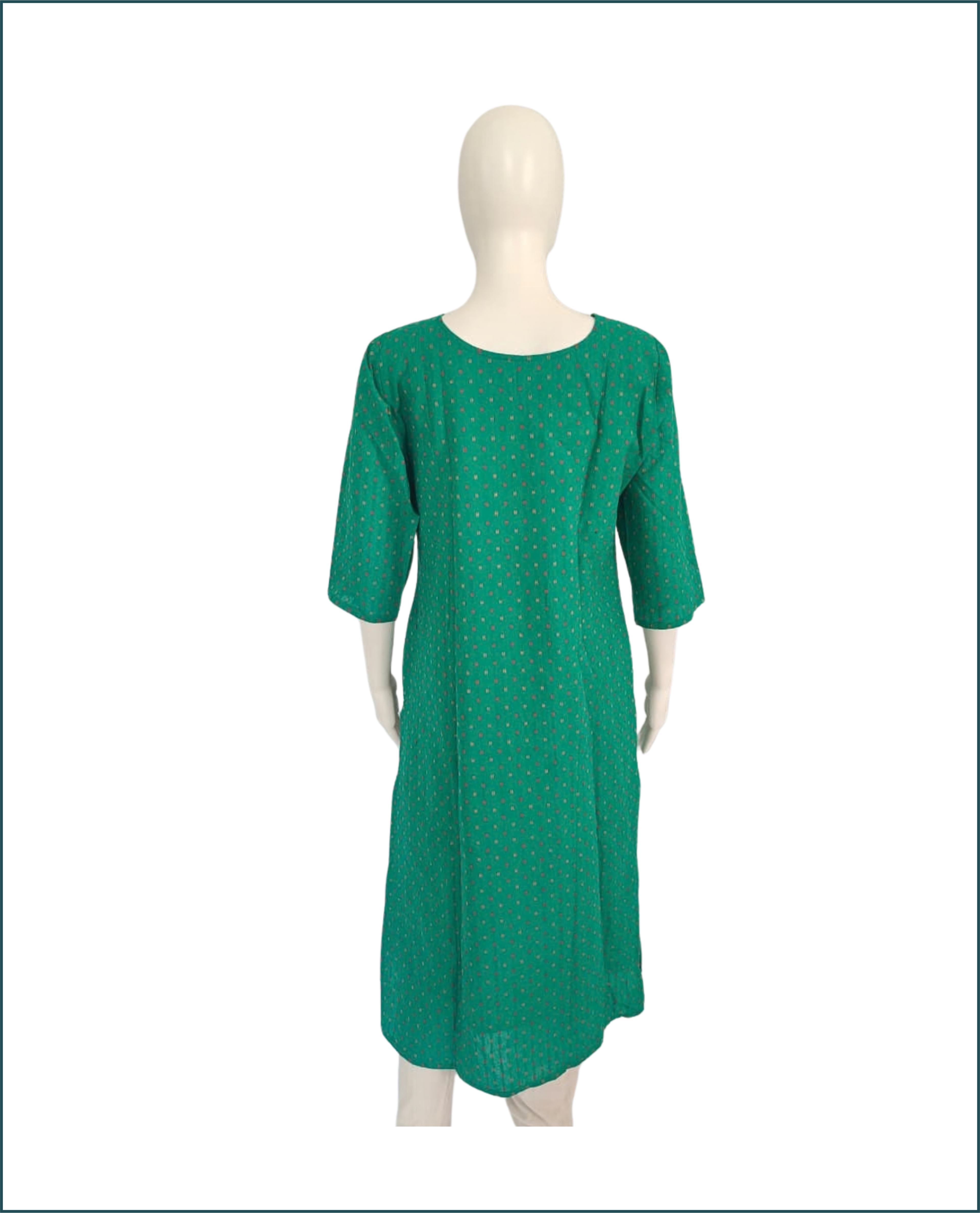 Cotton Kurti - Green
