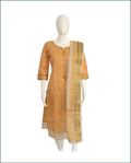 Kurti + Dupatta - Yellow