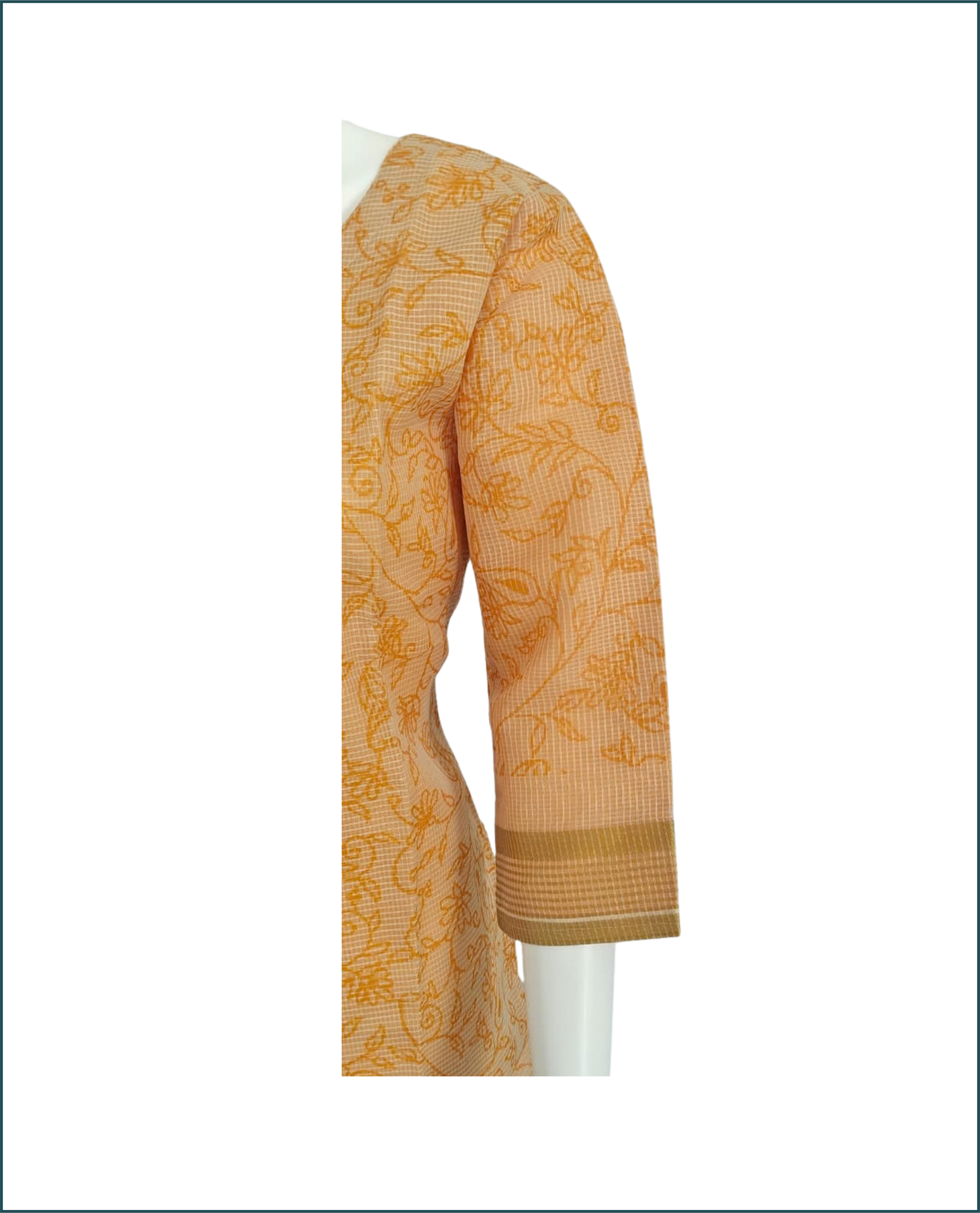 Kurti + Dupatta - Yellow