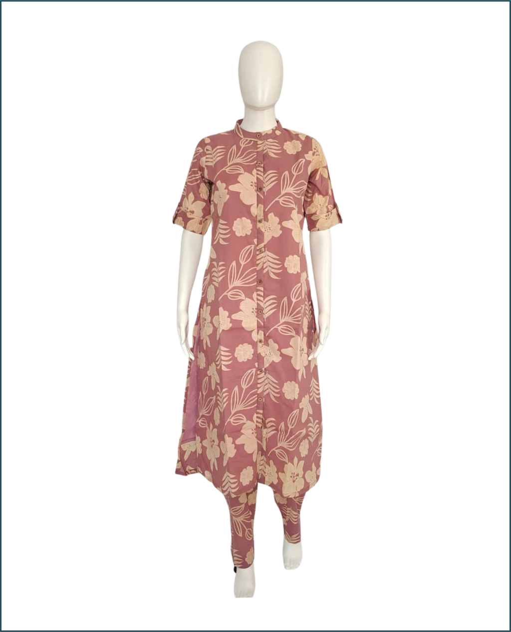Cotton Co-Ord Set - Pink